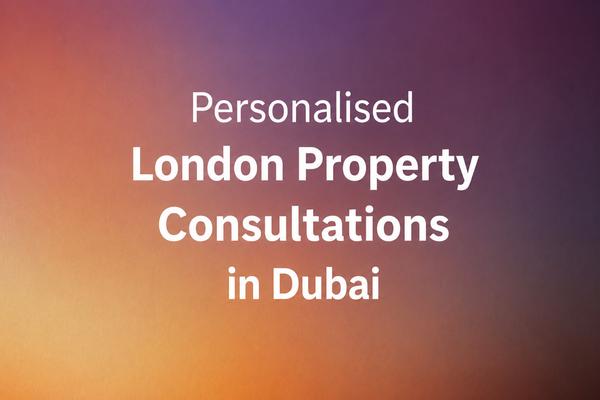 1:1 Personalised London Property Consultations in Dubai