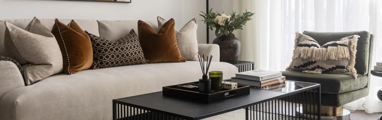 Luxury furnished Dubai property interior