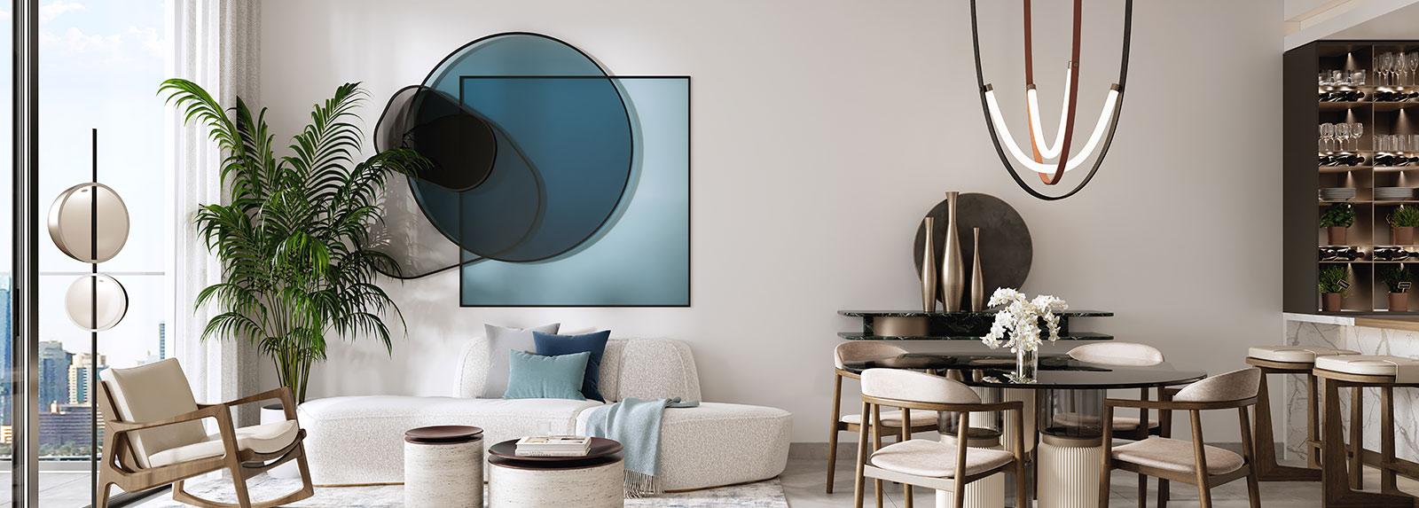 Belgravia Gardens living room