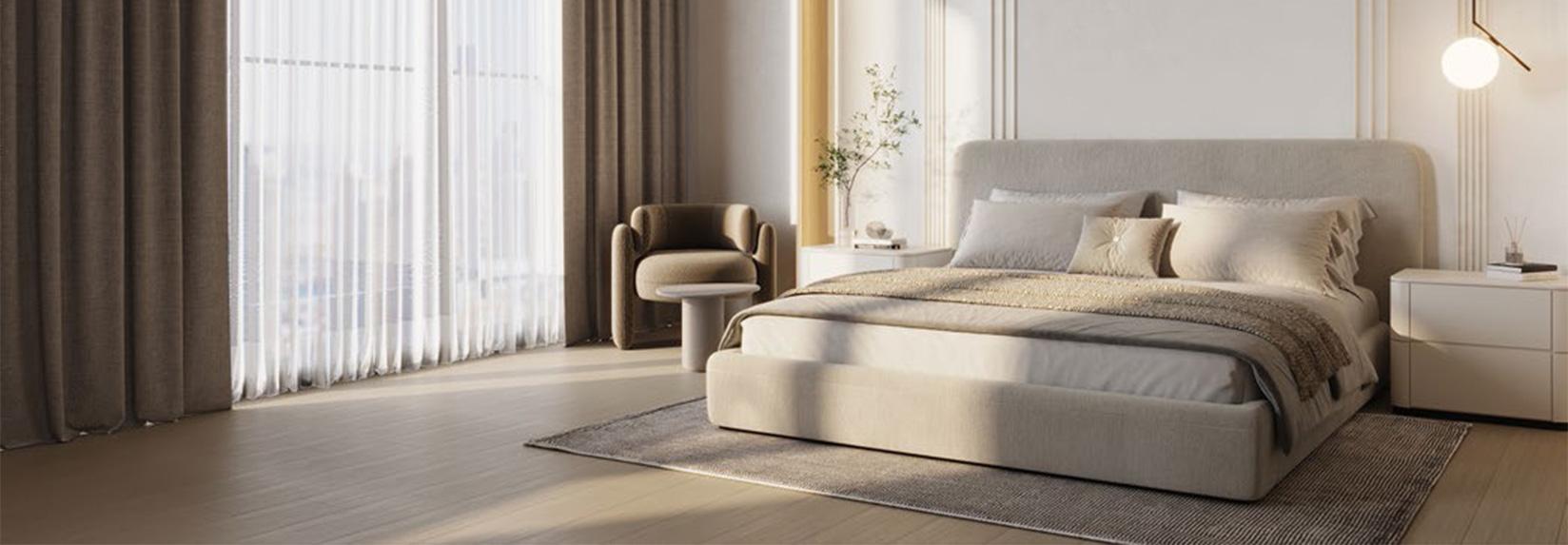 Binghatti Hills bedroom