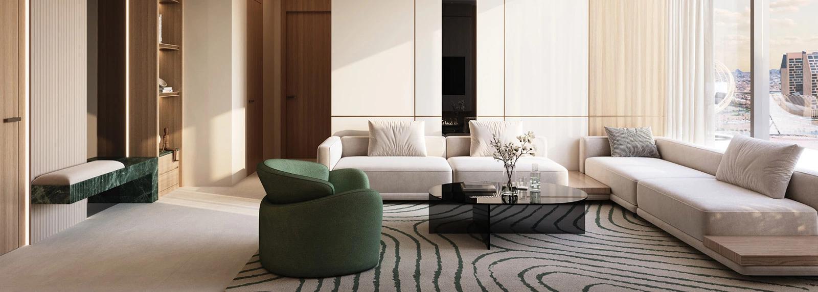 Hillside living room