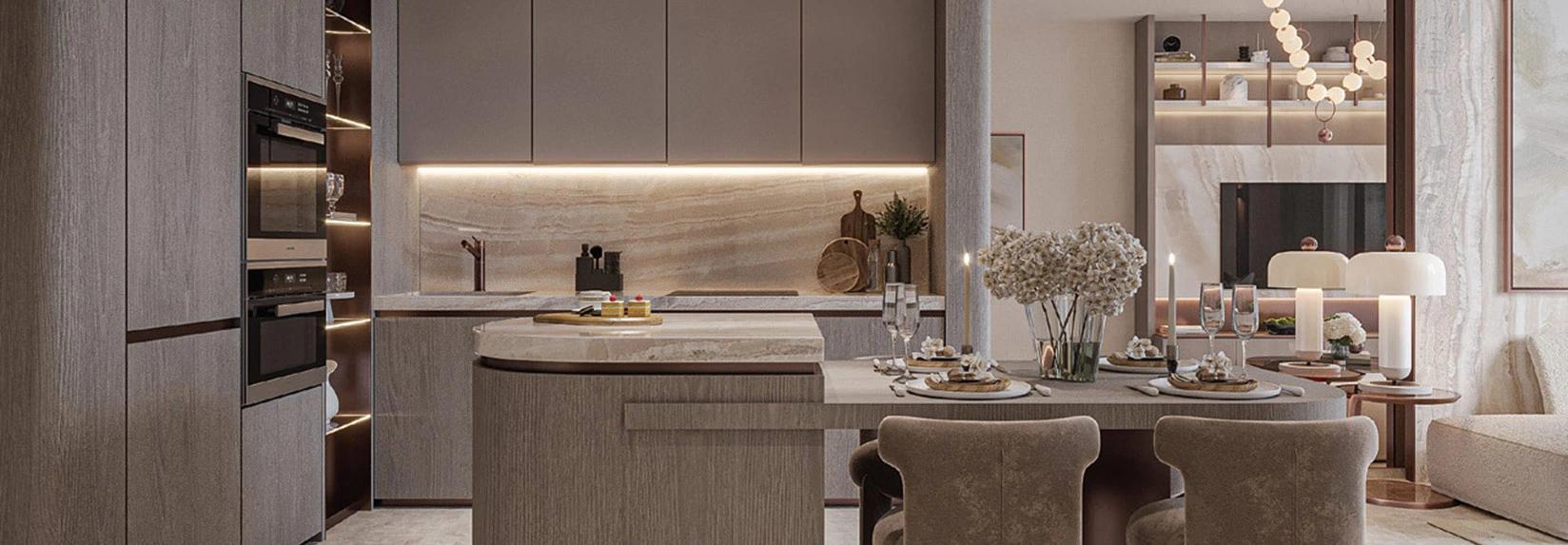 One Sky Park kitchen