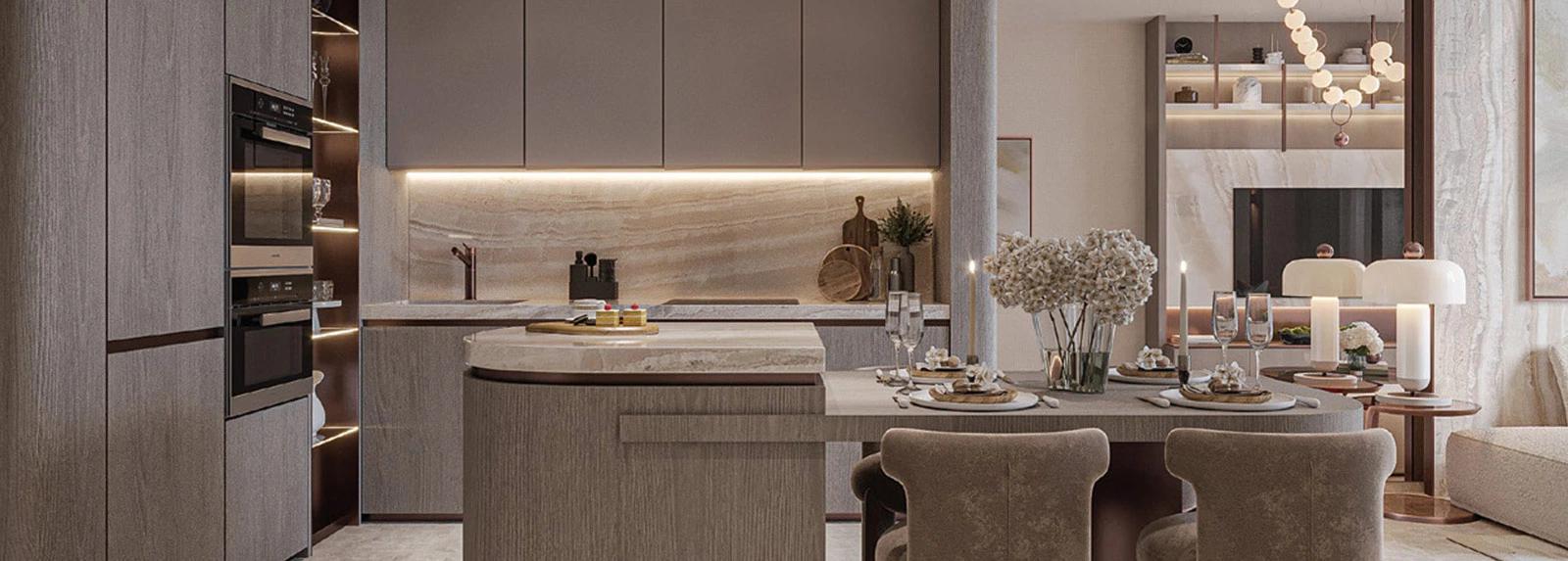 One Sky Park kitchen