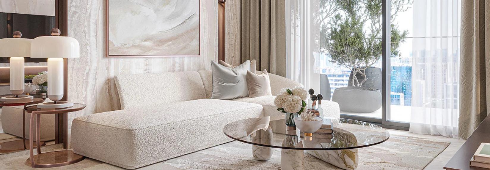 One Sky Park living room