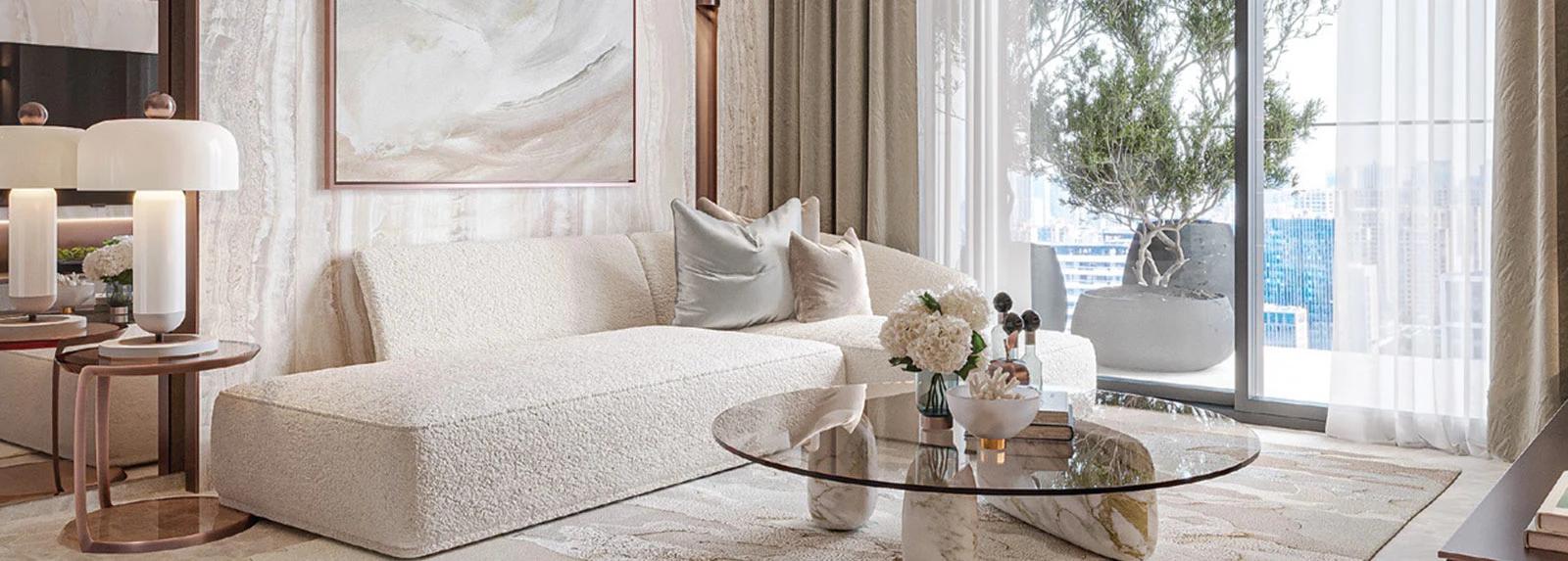 One Sky Park living room