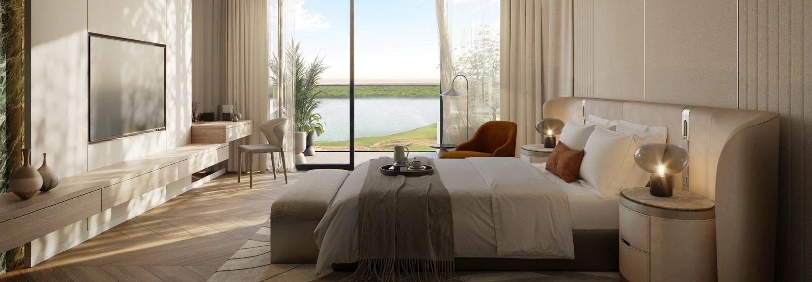 Waldorf Astoria Residences bedroom