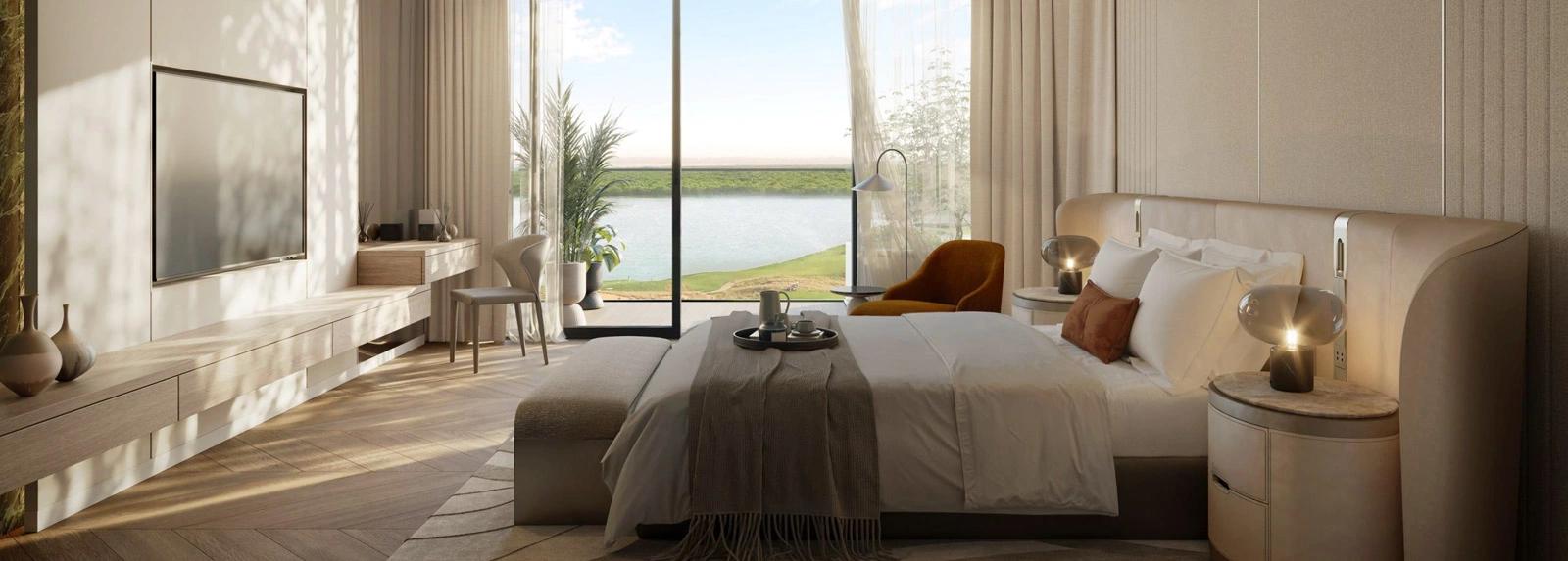 Waldorf Astoria Residences bedroom