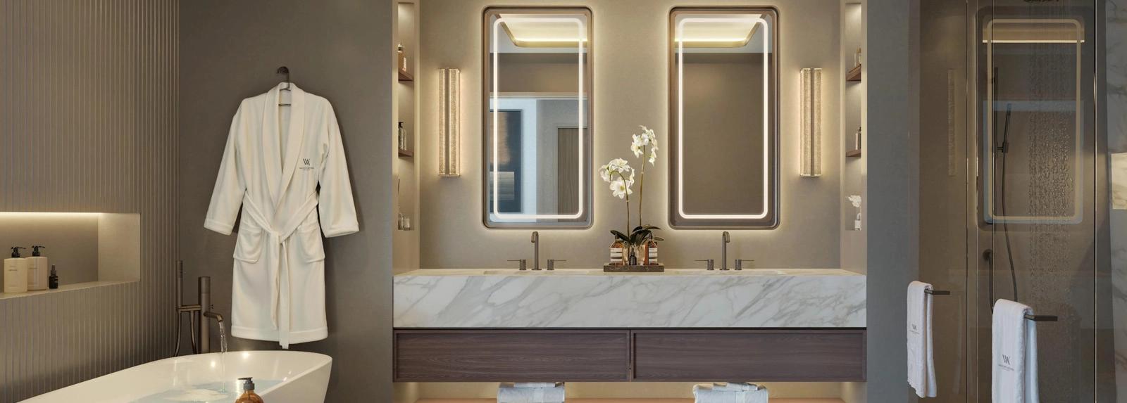 Waldorf Astoria Residences bathroom