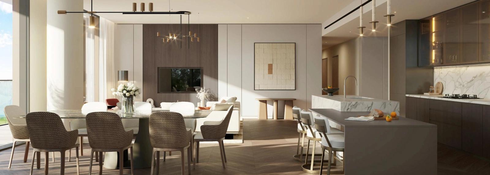 Waldorf Astoria Residences livingroom