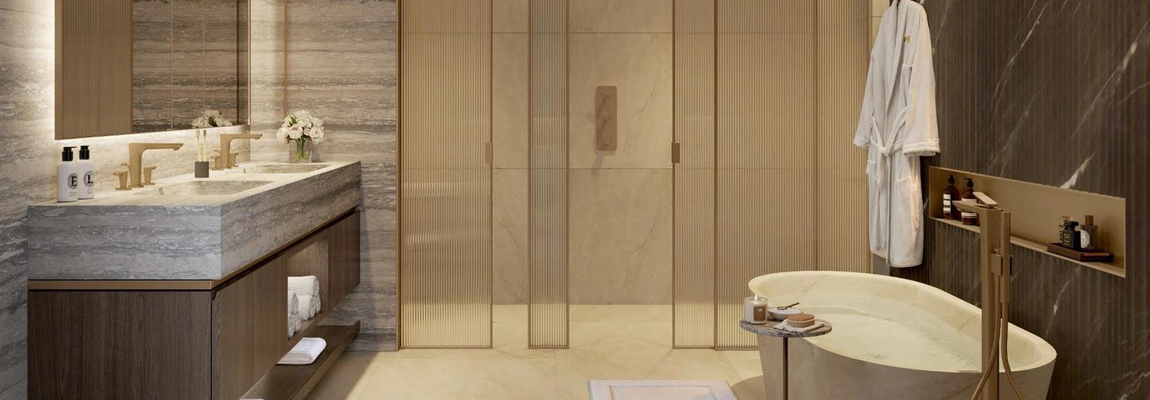 Mandarín Oriental Residences bathroom