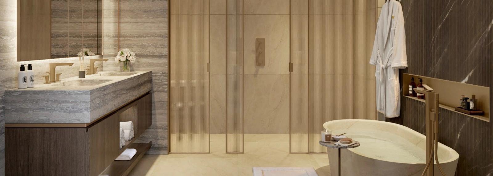 Mandarín Oriental Residences bathroom