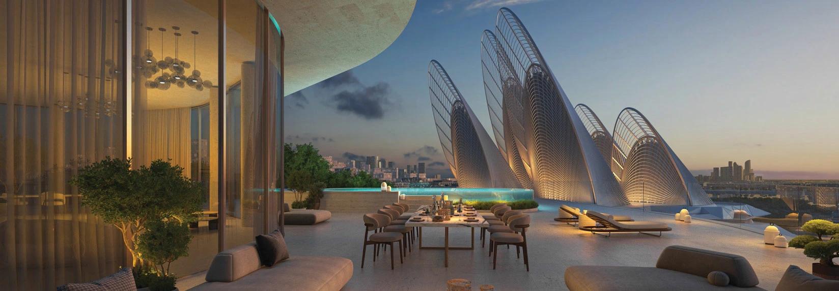 Mandarín Oriental Residences pool