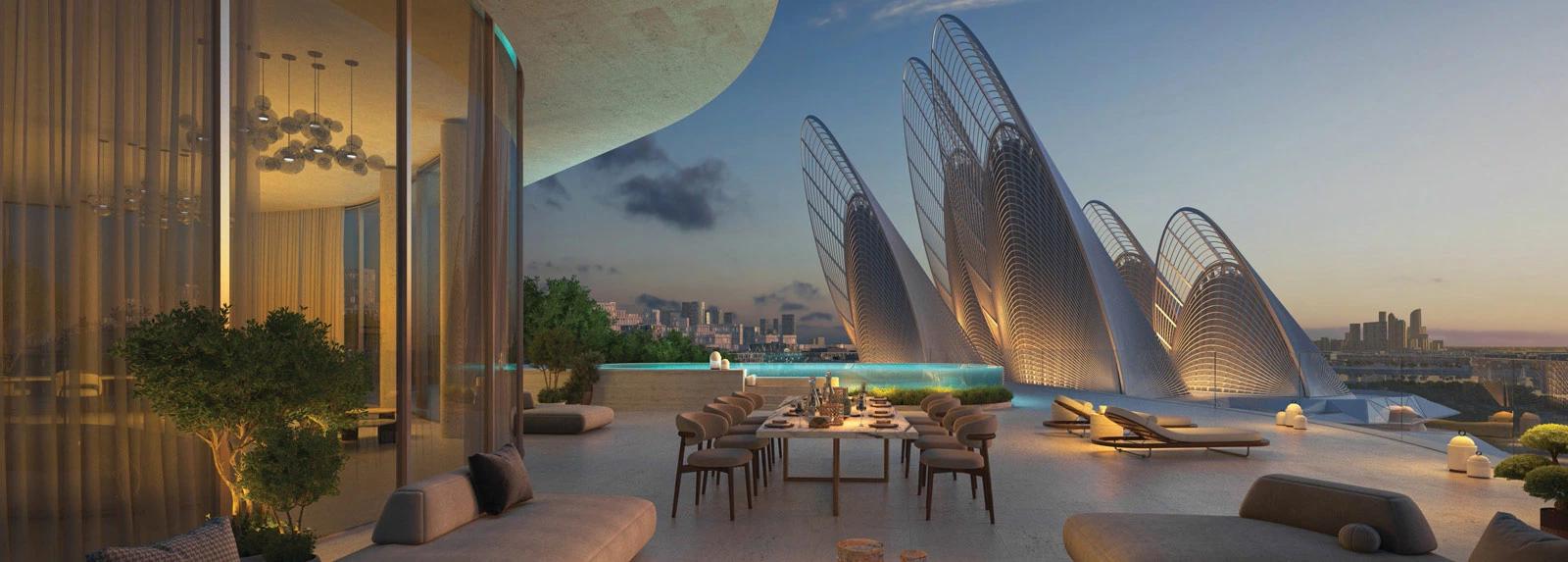 Mandarín Oriental Residences pool