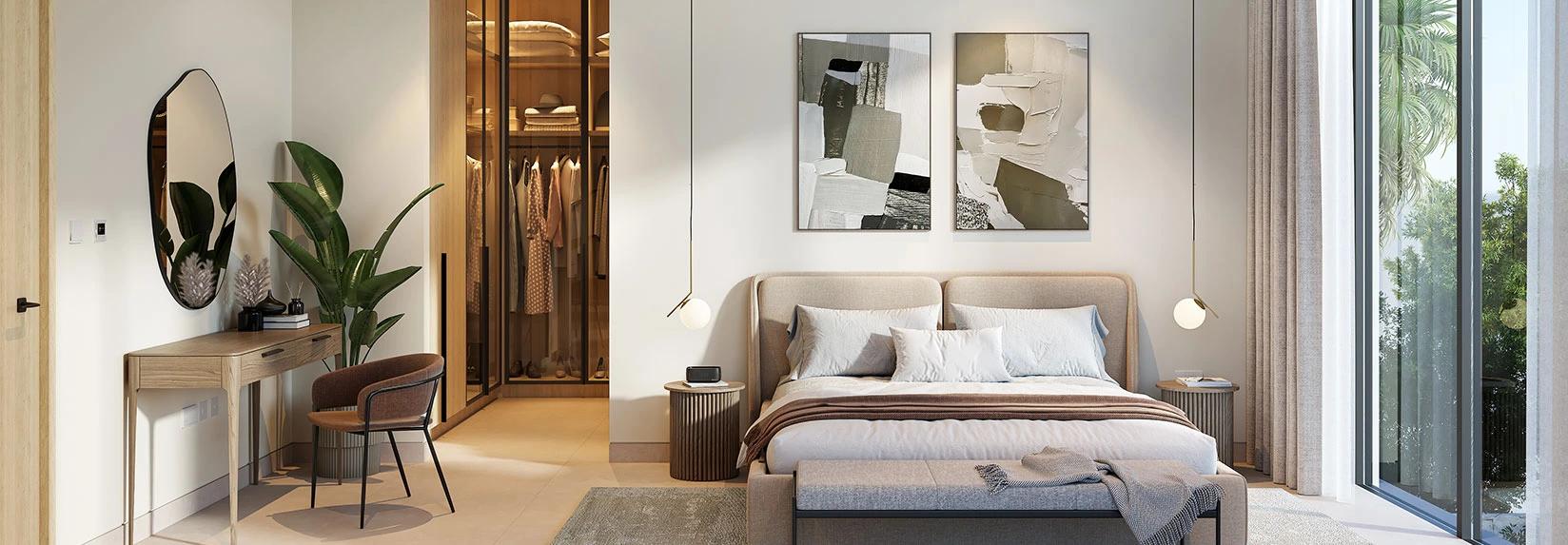 Al Naseem Villas bedroom