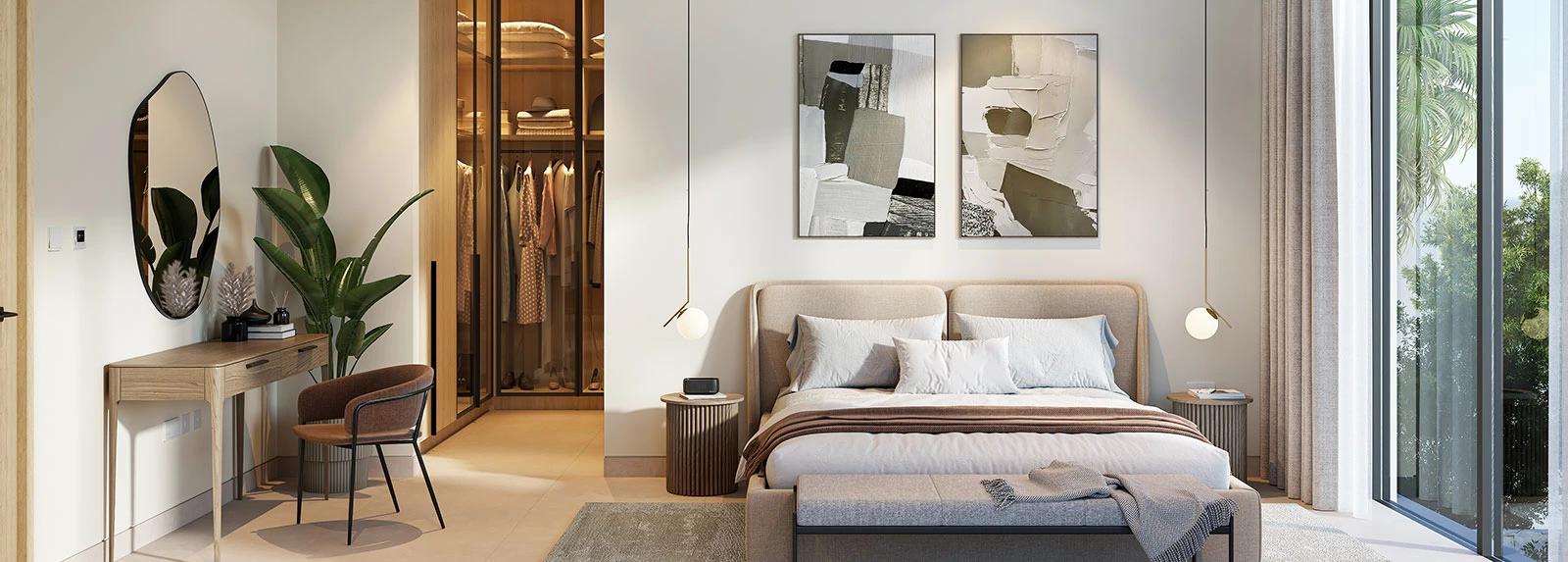 Al Naseem Villas bedroom