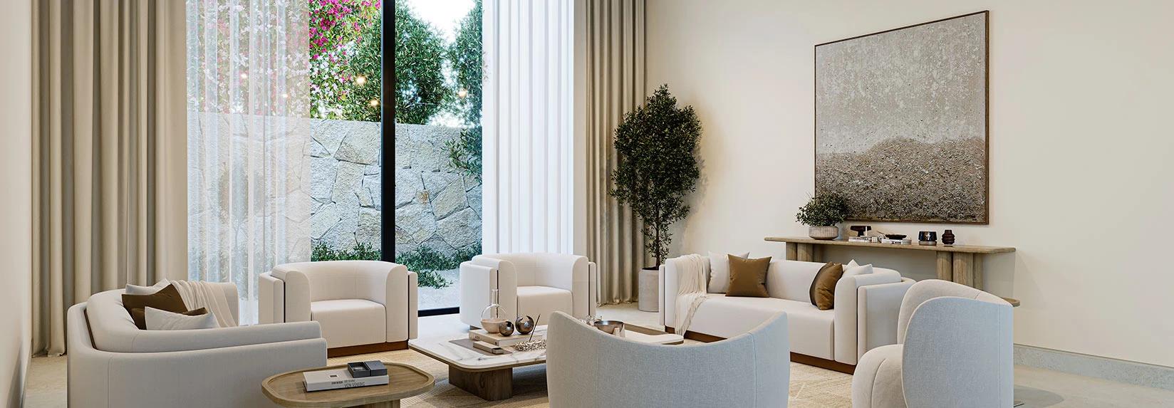 Al Naseem Villas living room