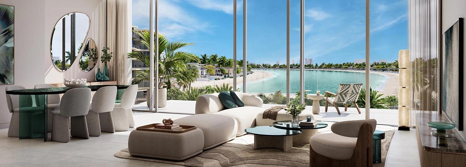 Palm Central living room