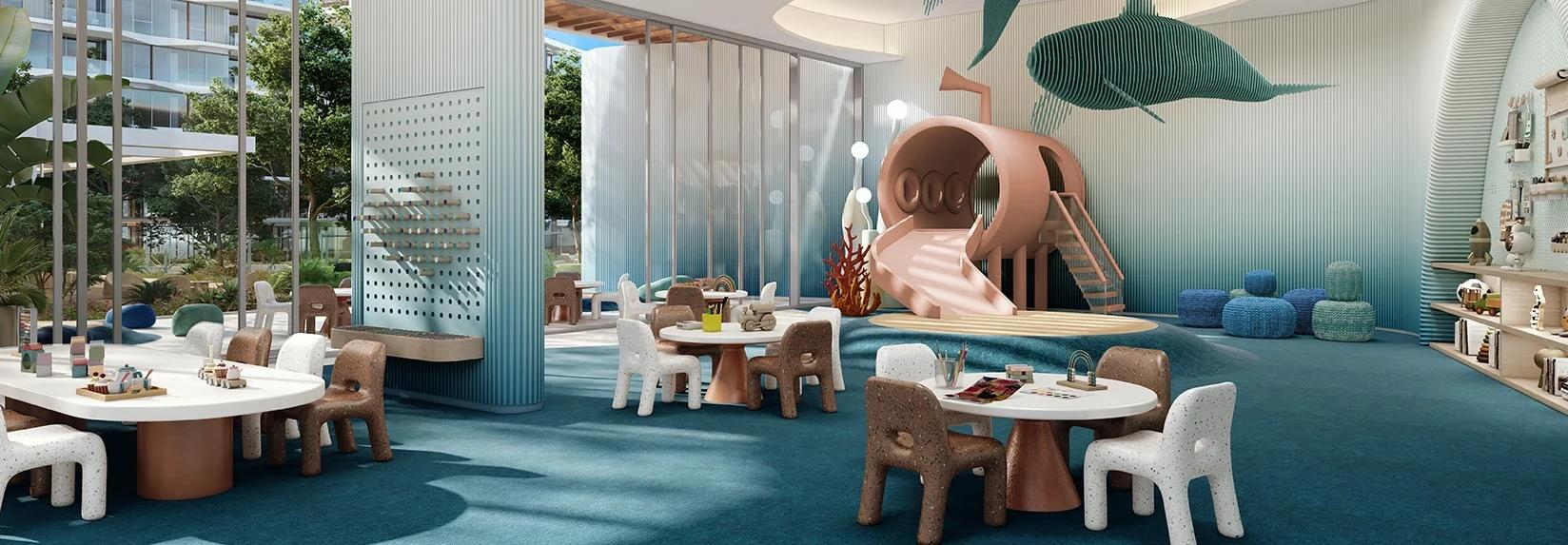 Palm Central kids room