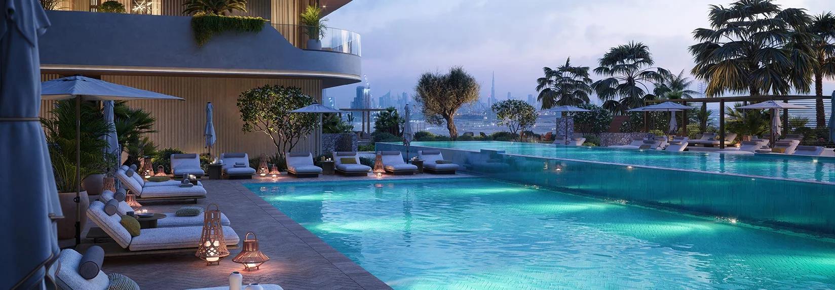 The Mural by Beyond pool