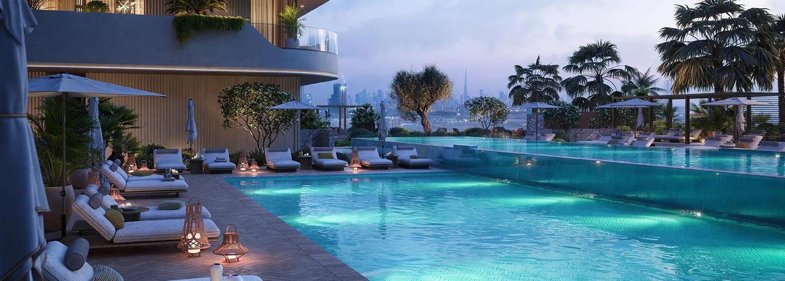 The Mural by Beyond pool