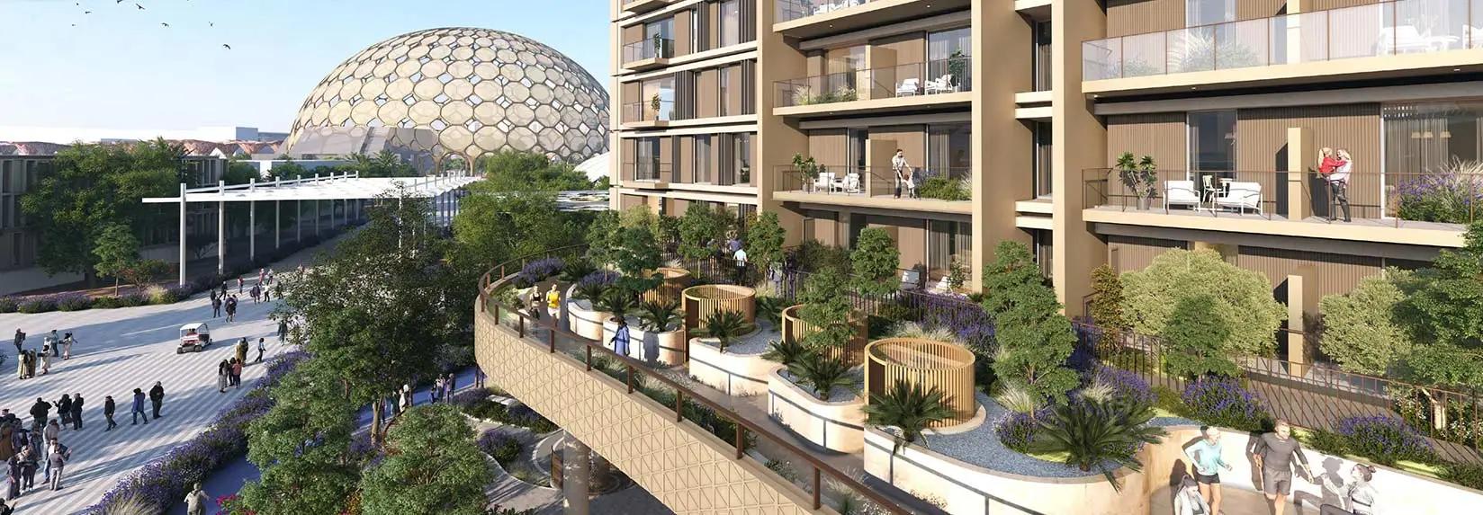 Sidr Residences Tower exterior - 2