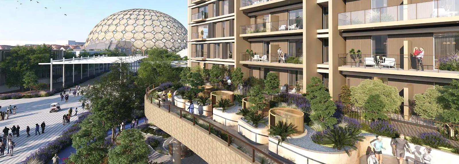 Sidr Residences Tower exterior - 2