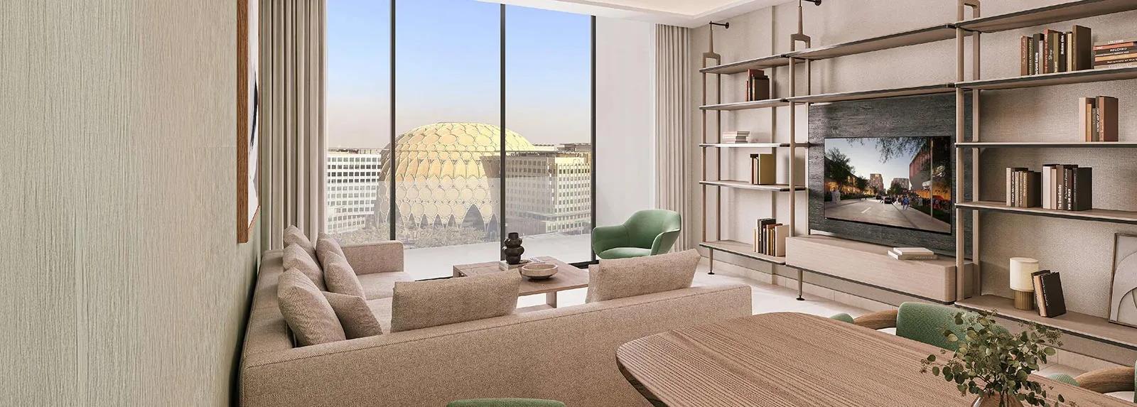 Sidr Residences Tower interior - 6