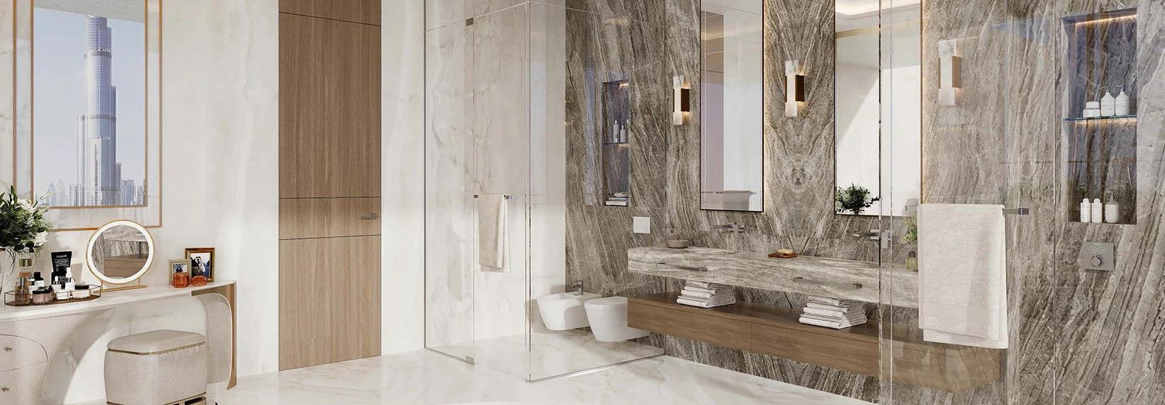 Fairmont Residences Solara Tower bathroom