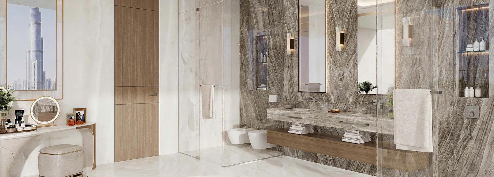 Fairmont Residences Solara Tower bathroom