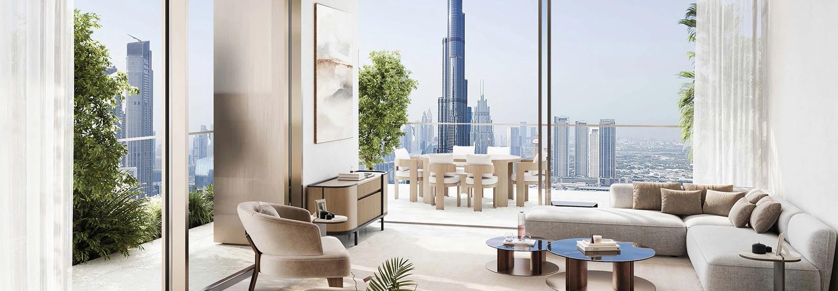 Fairmont Residences Solara Tower livingroom