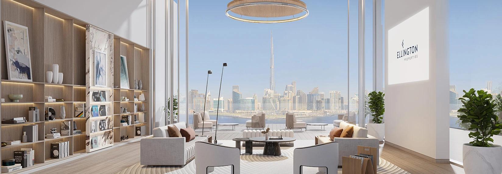 The Quayside living area