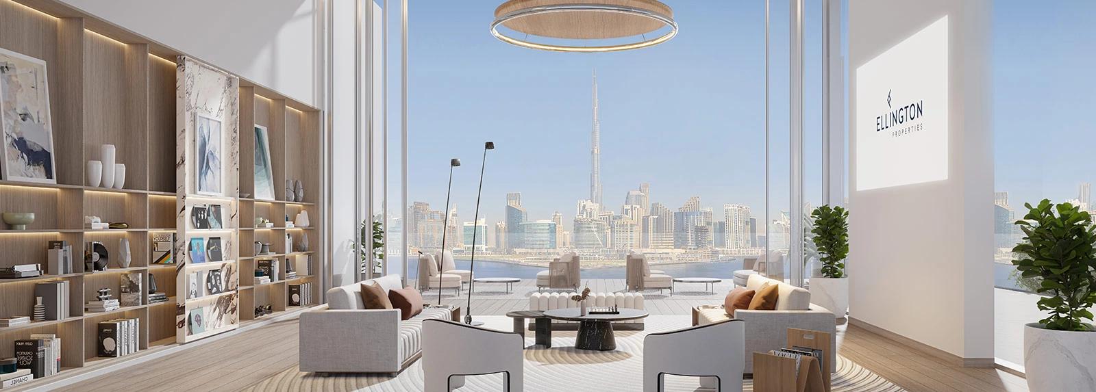 The Quayside living area