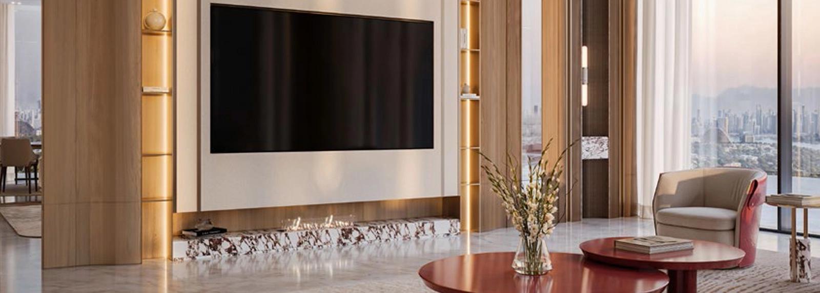 Binghatti Skyblade livingroom