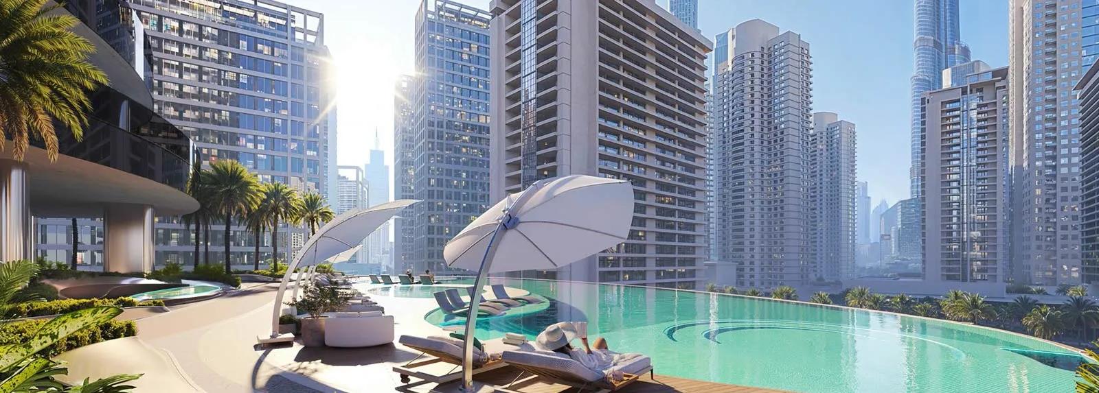 Binghatti Skyblade pool