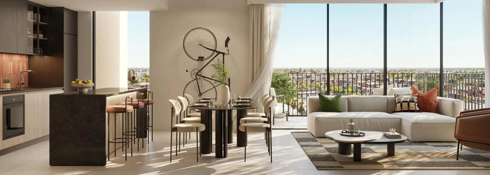 Rise by Athlon living room