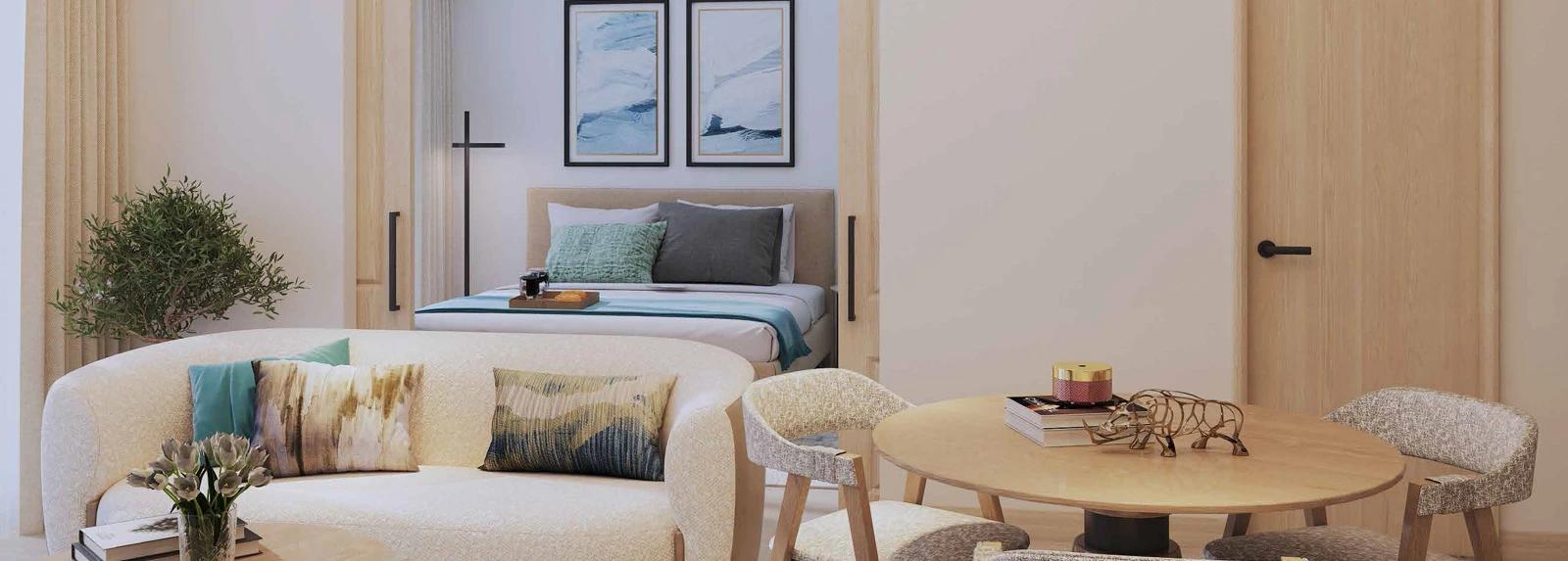 Damac District living room