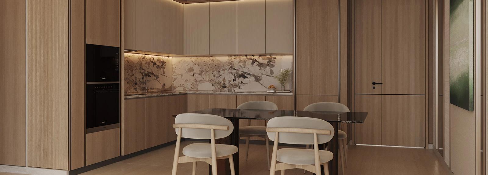 Binghatti Titania kitchen