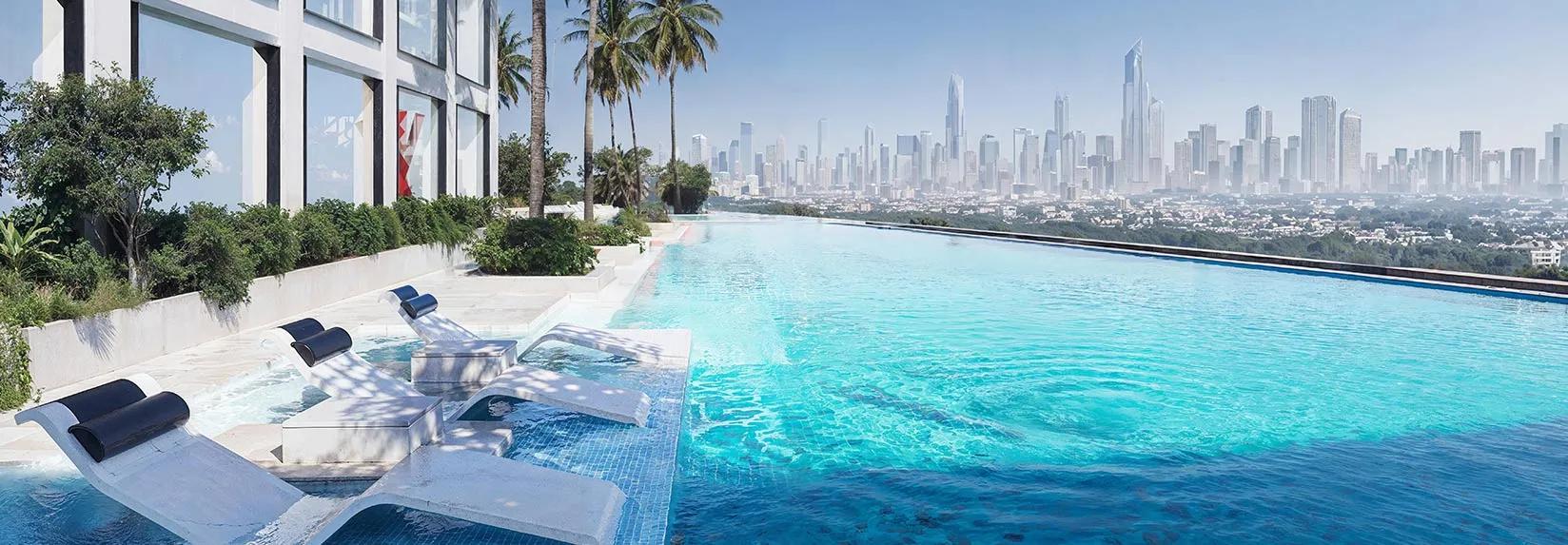 Binghatti Titania pool