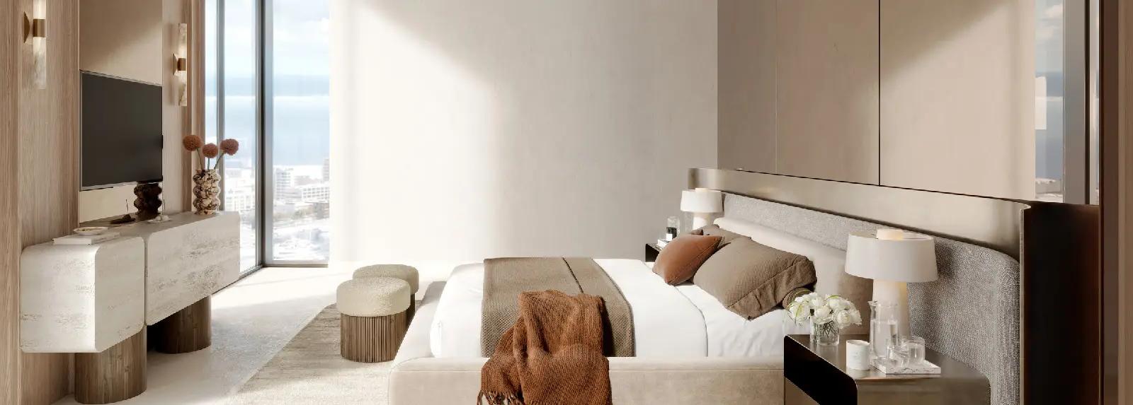 Portside Square_bedroom