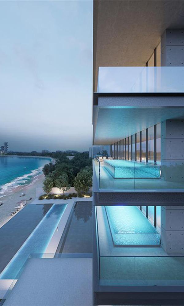 Armani Beach Residences exterior