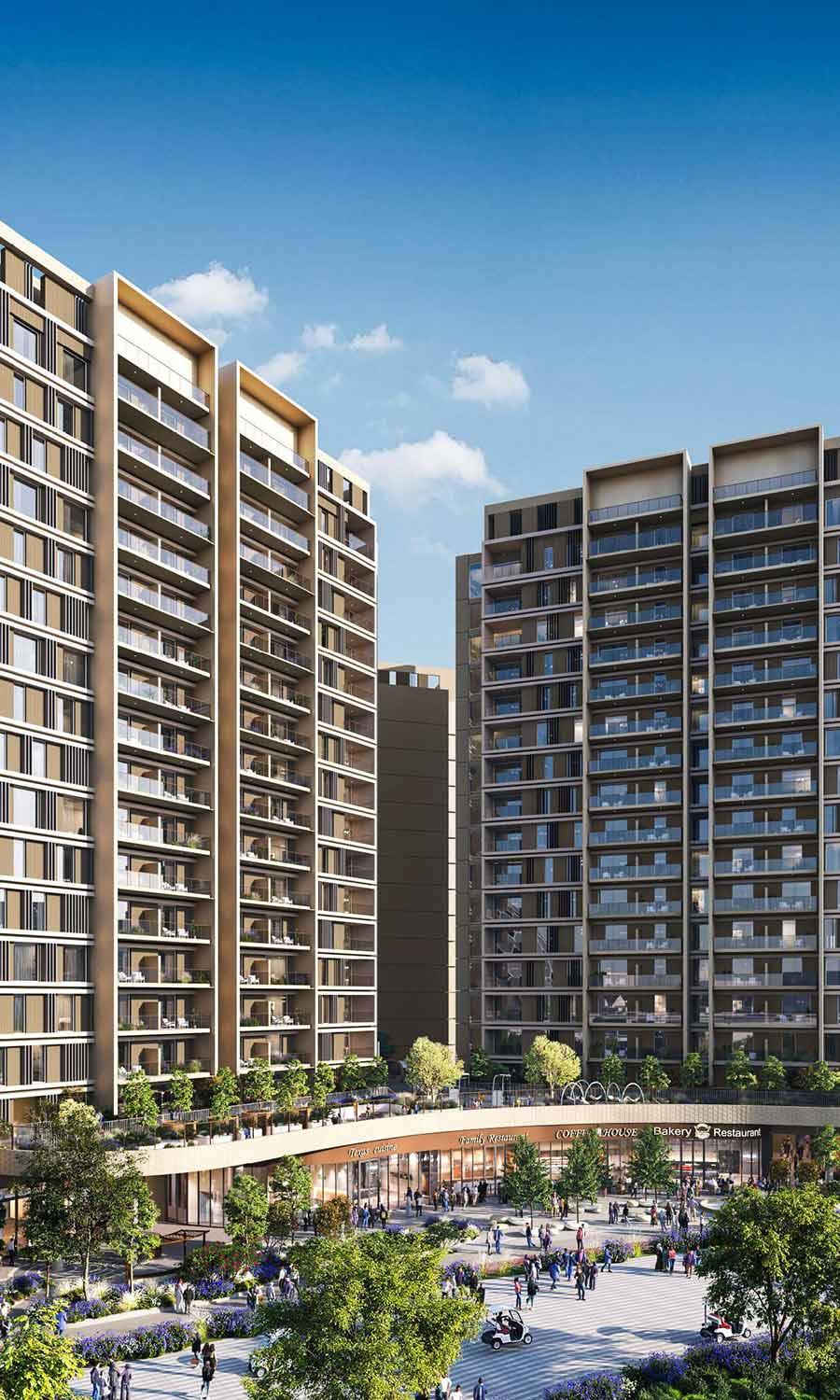 Sidr Residences Tower exterior - 1