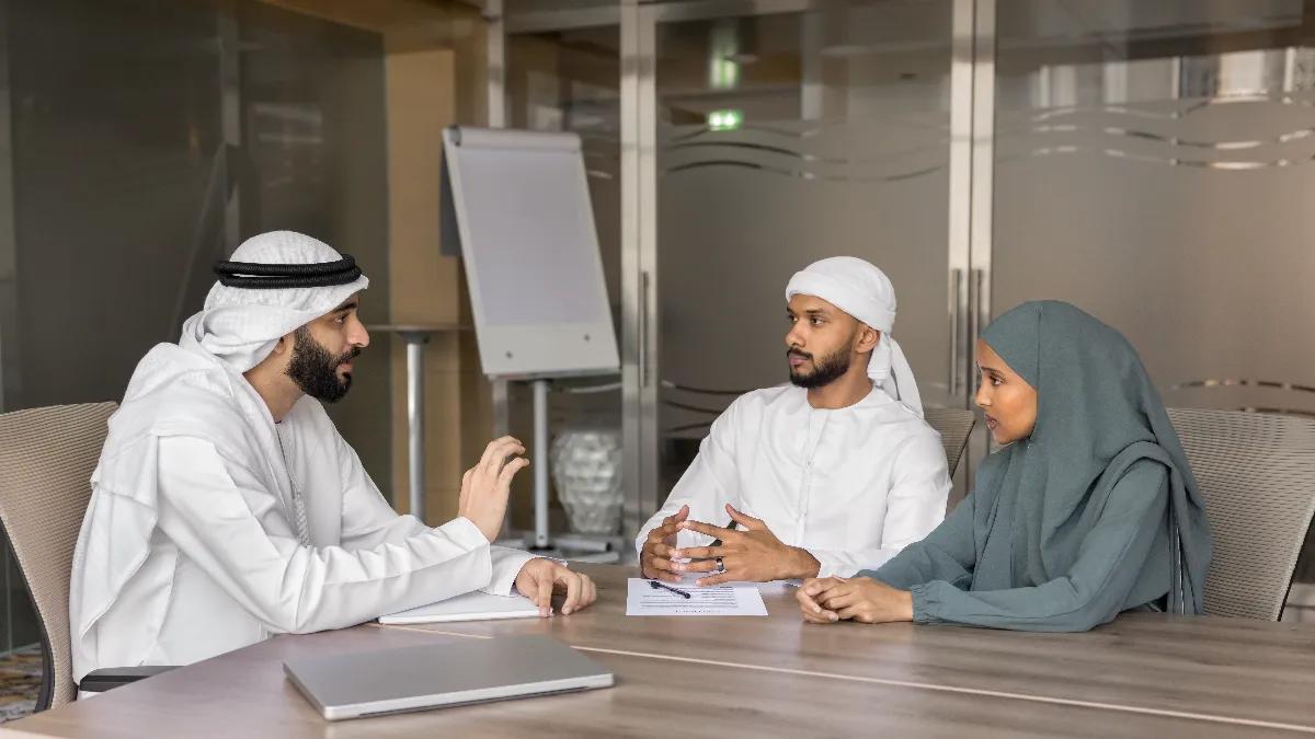 Meeting in Dubai office