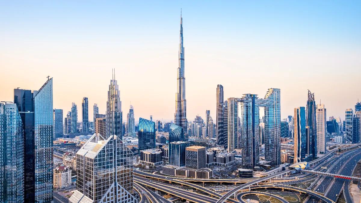 The Skyline of Dubai 