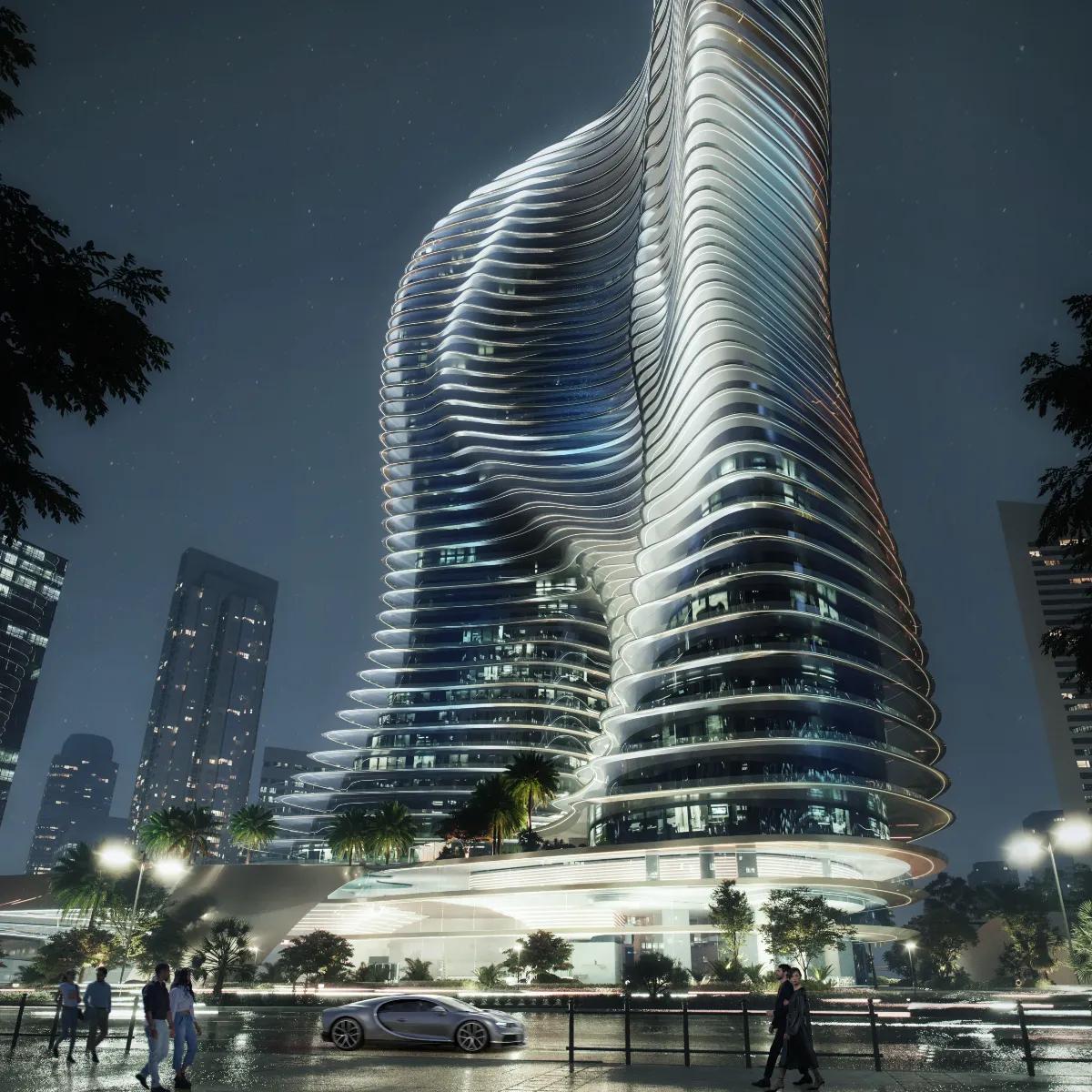 Bugatti-branded residential project