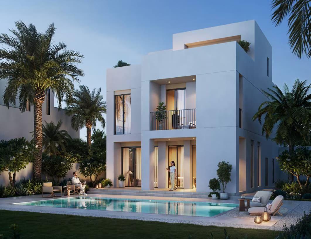 Emaar The Heights Dubai exterior villas image