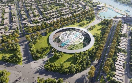 Manchester City Yas Residences location